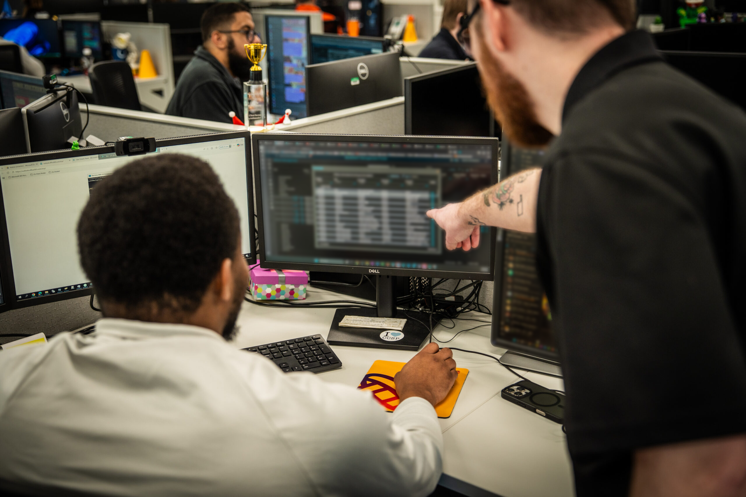 Cybersecurity professionals